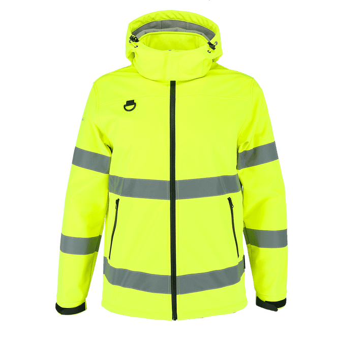 Hovedbilde Wrks, Calomel Softshelljacket High Vis, Safety ...